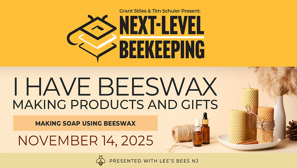I Have Beeswax ☺️