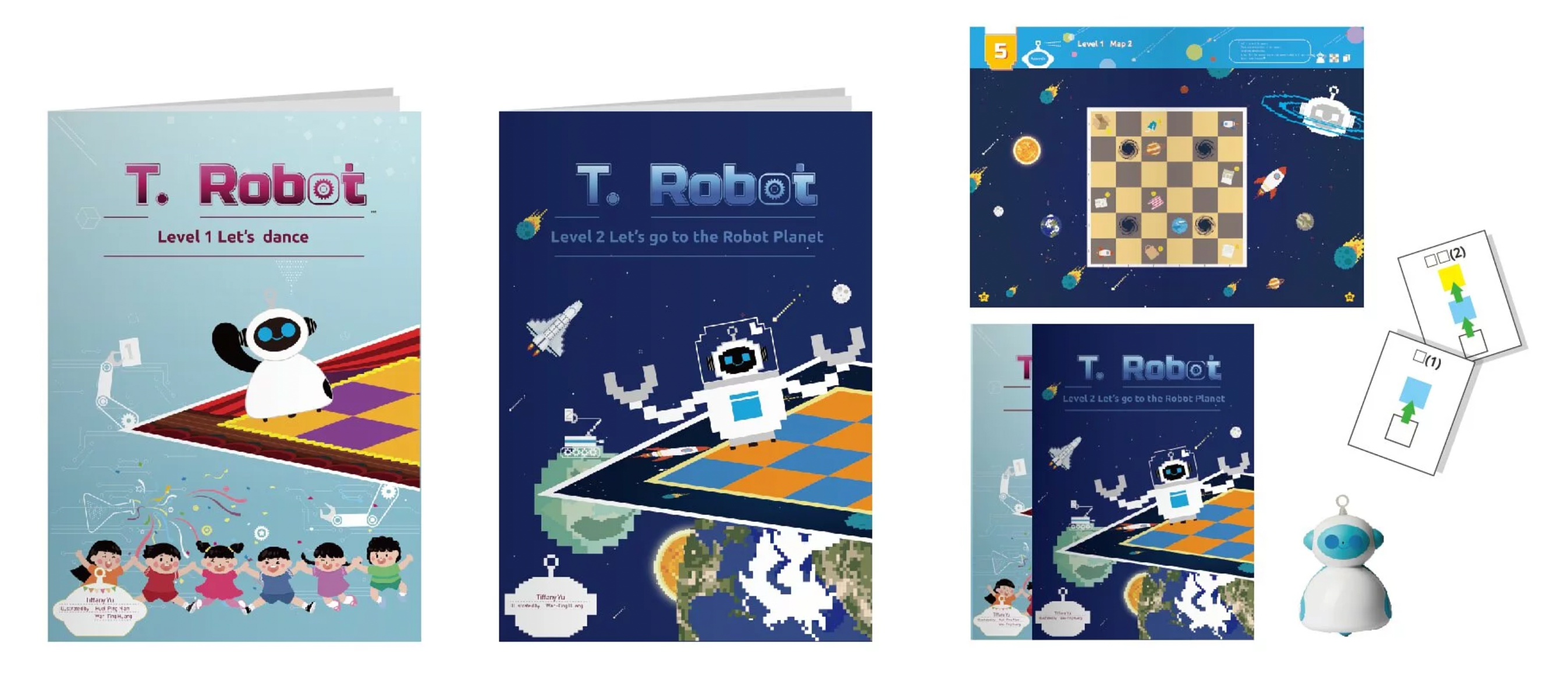 T.Robot 不插電編程機器人 Level 2