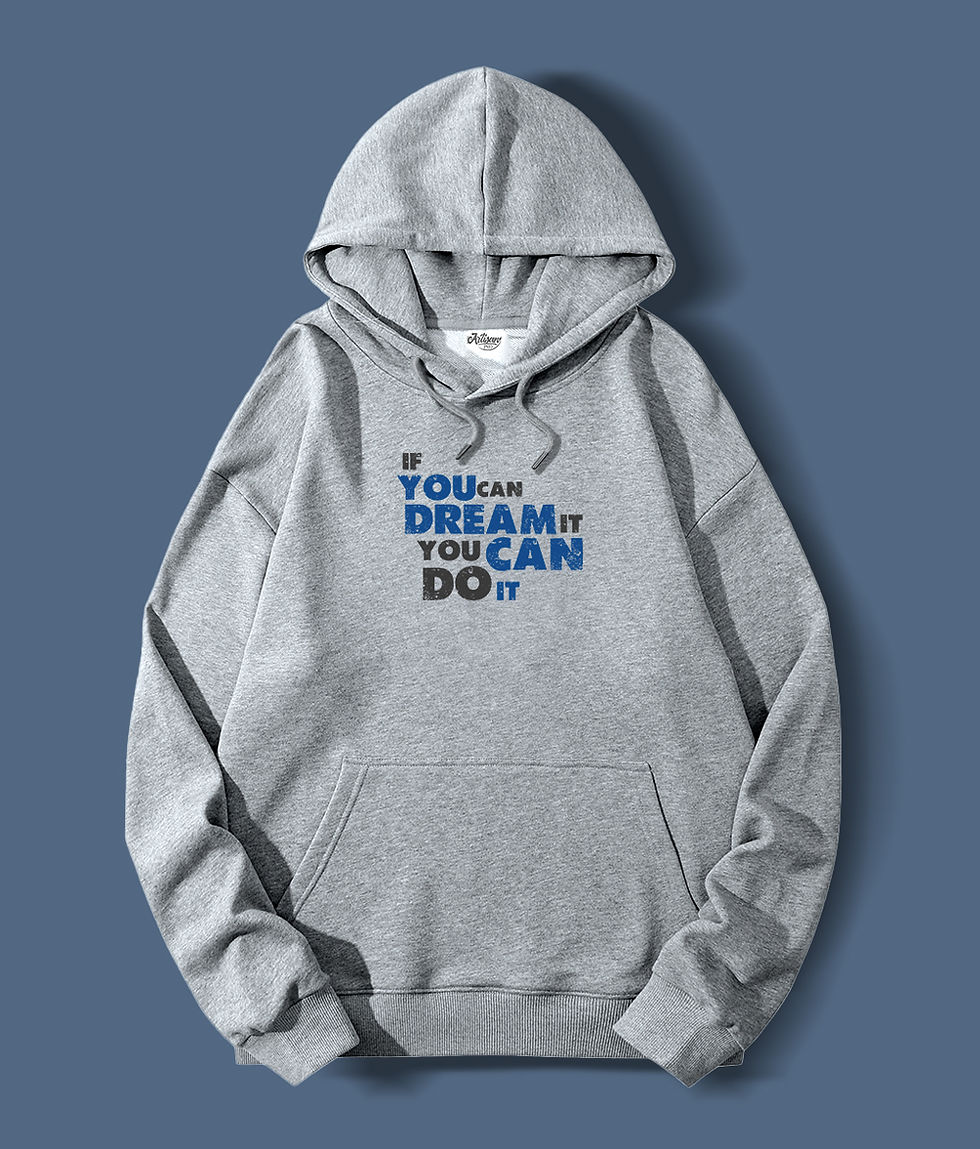 Thumbnail: If You Can Dream It Unisex Graphic Hoodie