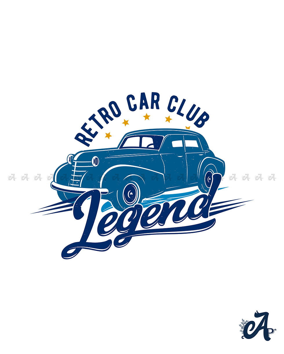 Thumbnail: Retro Car Graphic Printed unisex T-Shirt