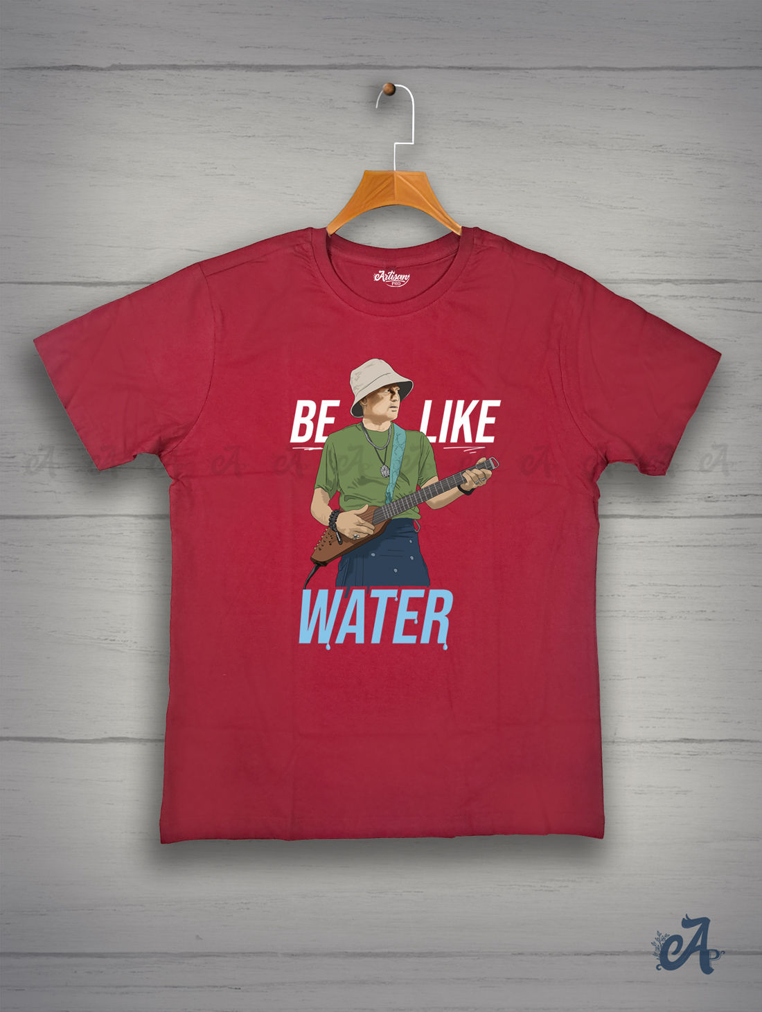 Zubeen-BeLikeWater Graphic Printed unisex T-Shirt