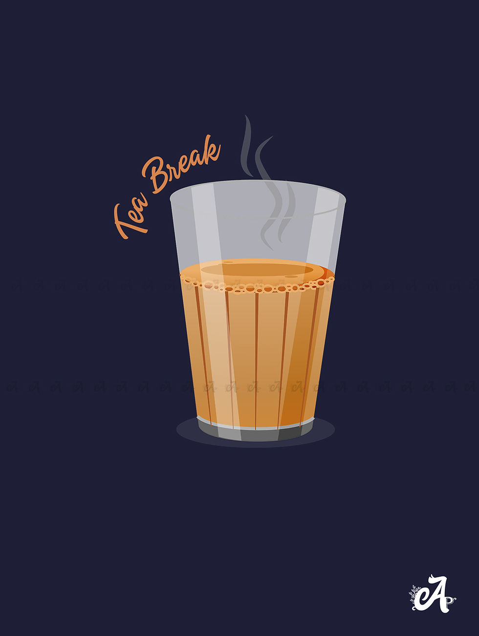 Thumbnail: Tea Break Minimal Unisex Graphic Tee