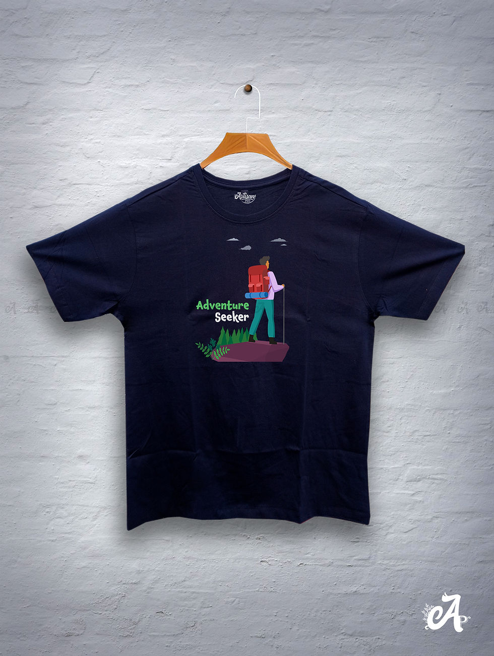 Thumbnail: Adventure Seeker Minimal Unisex Graphic Tee