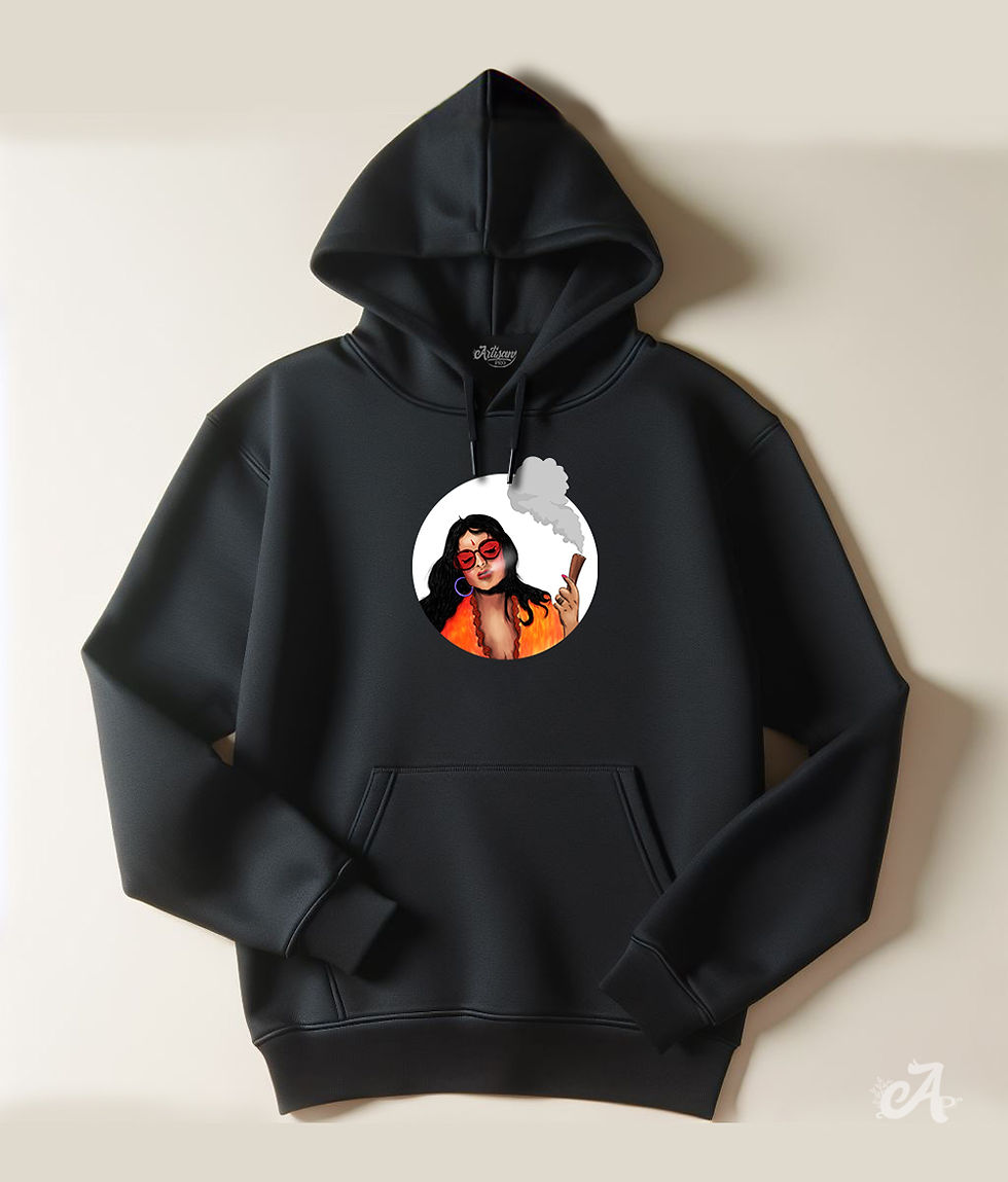 Thumbnail: Dum Maro Dum Unisex Graphic Hoodie
