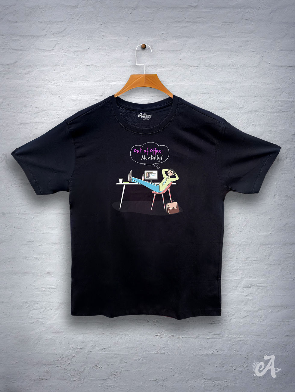 Thumbnail: Out of Office Minimal Unisex Graphic Tee