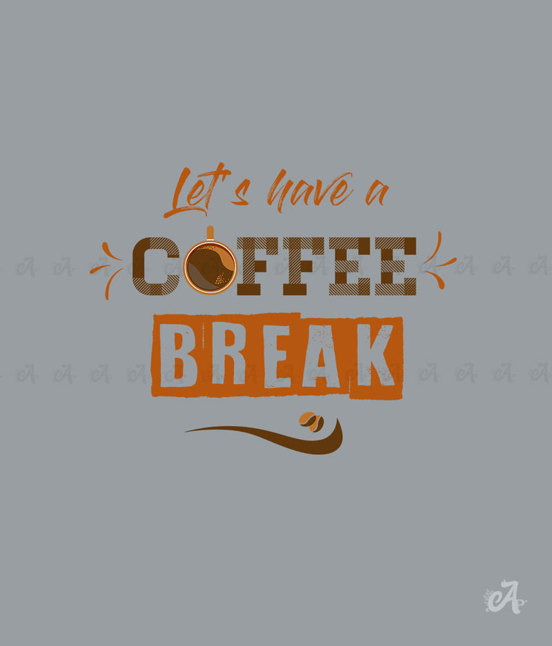 Thumbnail: Coffee Break Graphic Unisex Hoodie