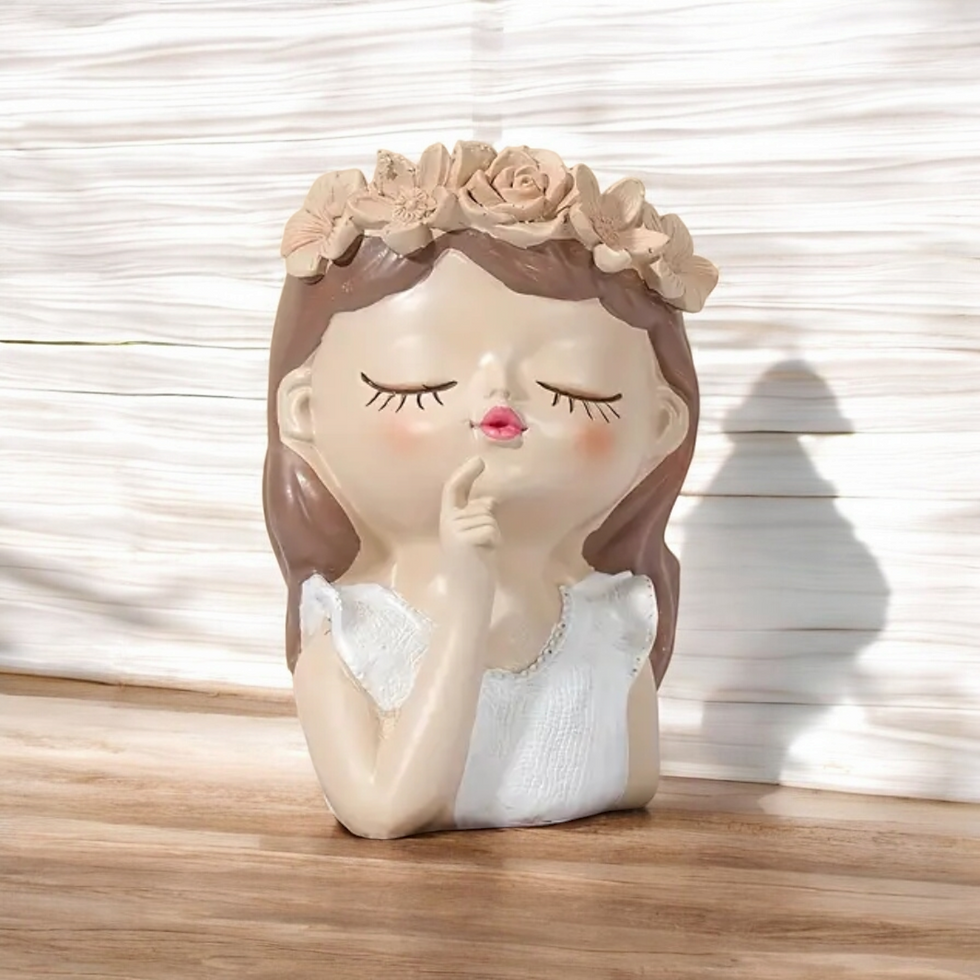 Thumbnail: Flower Girls Resin Succulent Planters