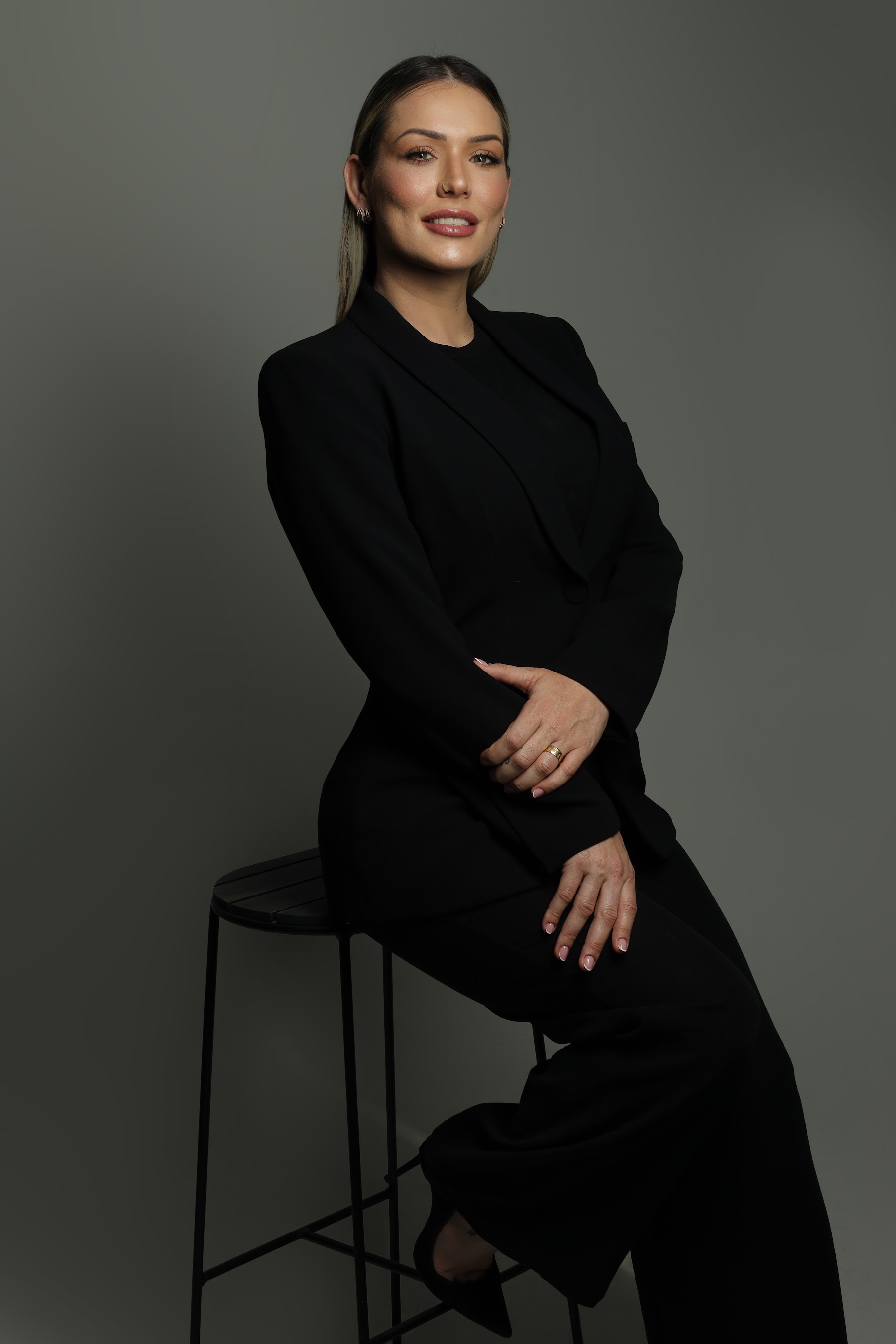 Bárbara Leal de Sanches em seu escritório