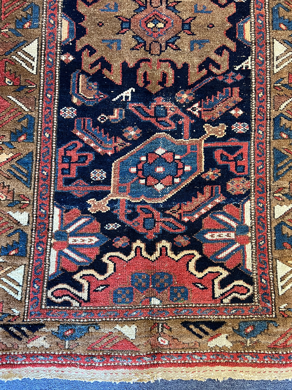 Thumbnail: Antique Heriz Rug