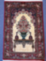 Qum Persian Prayer Rug