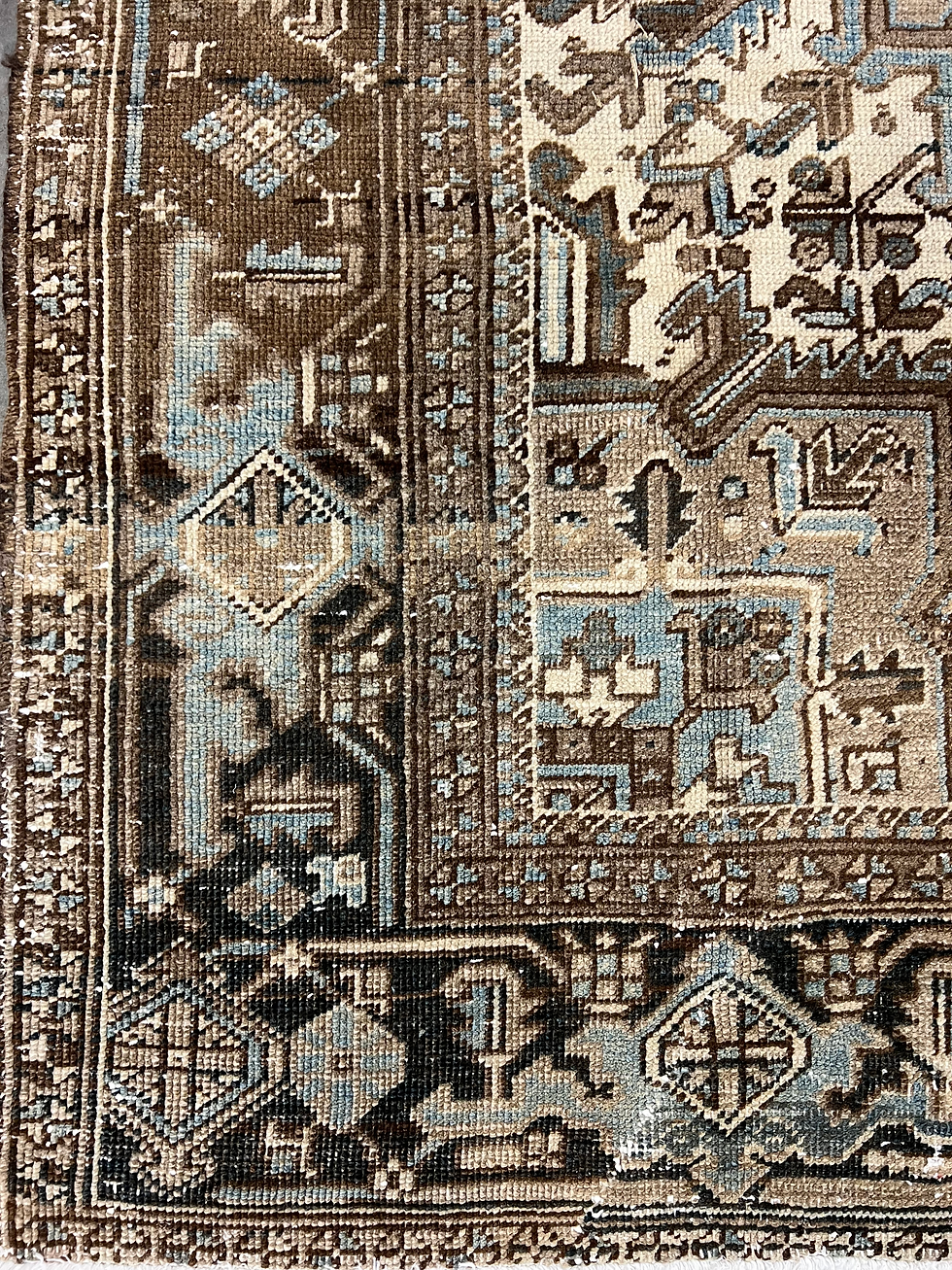 Thumbnail: Persian Heriz Wool Rug