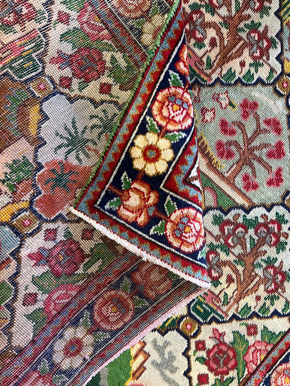 Thumbnail: Vintage Tabriz Rug