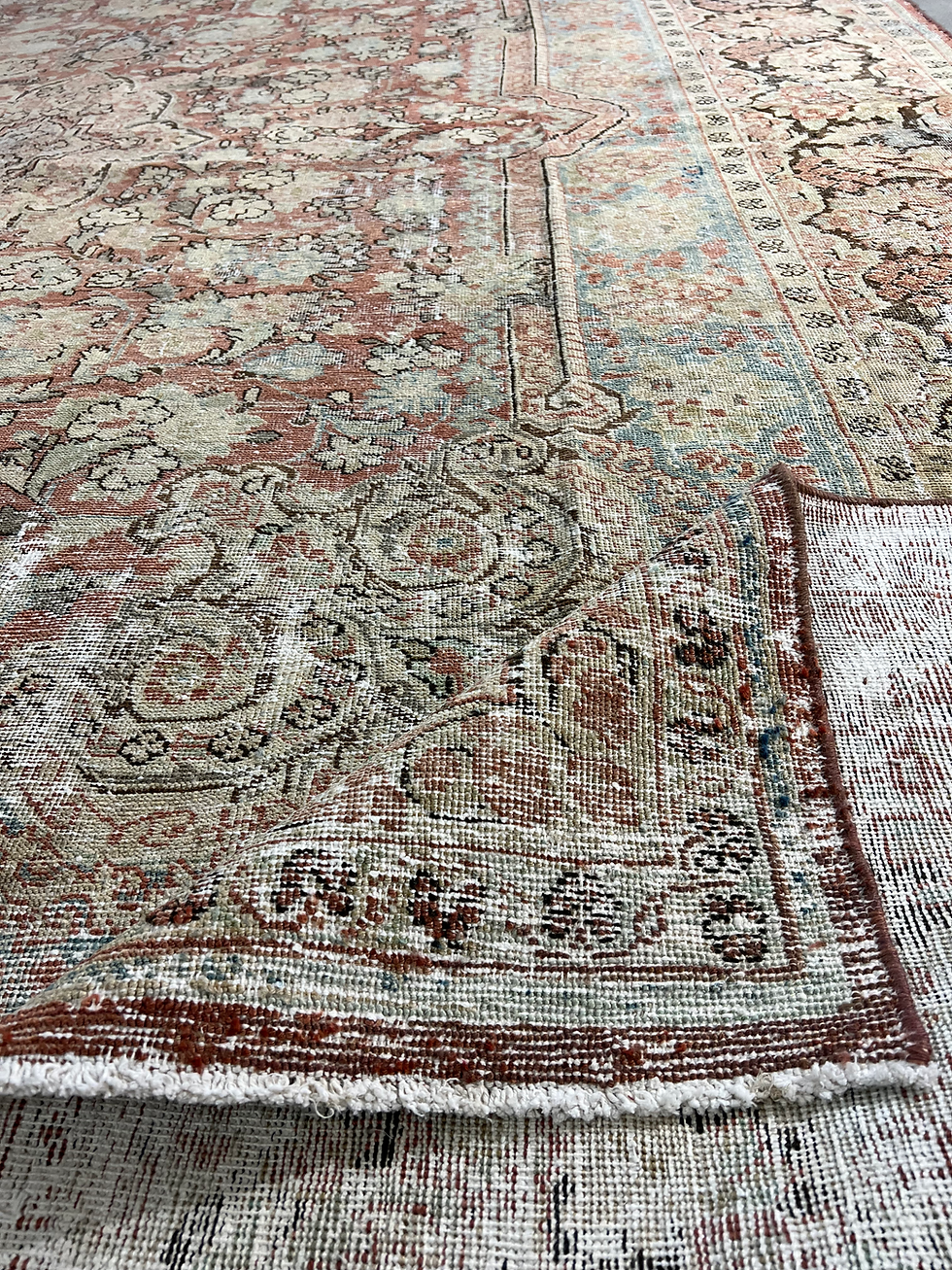 Thumbnail: Vintage Tabriz Wool Rug