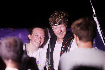 Ellie Driver and Oliver Hill (Women’s Engineering Society), 17th in the Transat Paprec!