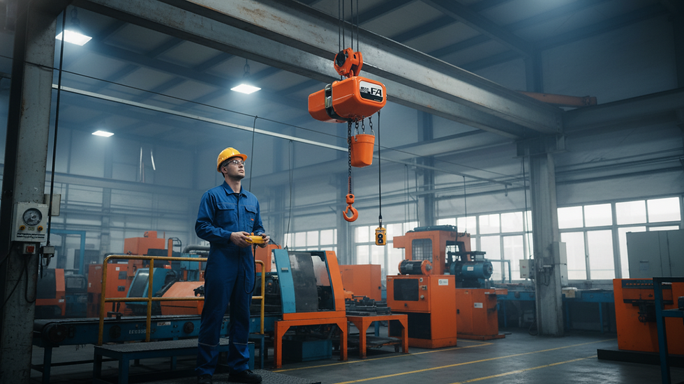 Cara Memilih Hoist Crane yang Tepat untuk Kebutuhan Industri