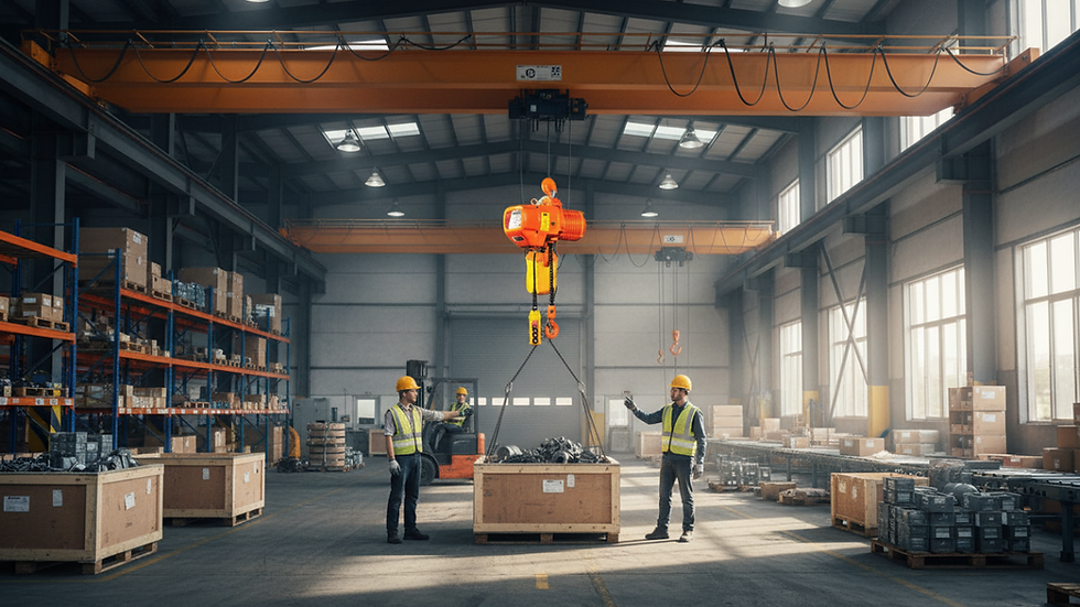 Hoist Crane untuk Pabrik: Solusi Angkat Beban Berat yang Efisien dan Aman