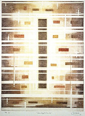 S. A. G6.  Aguatinta. Matriz de cinc.  400 x 300 mm. 2000