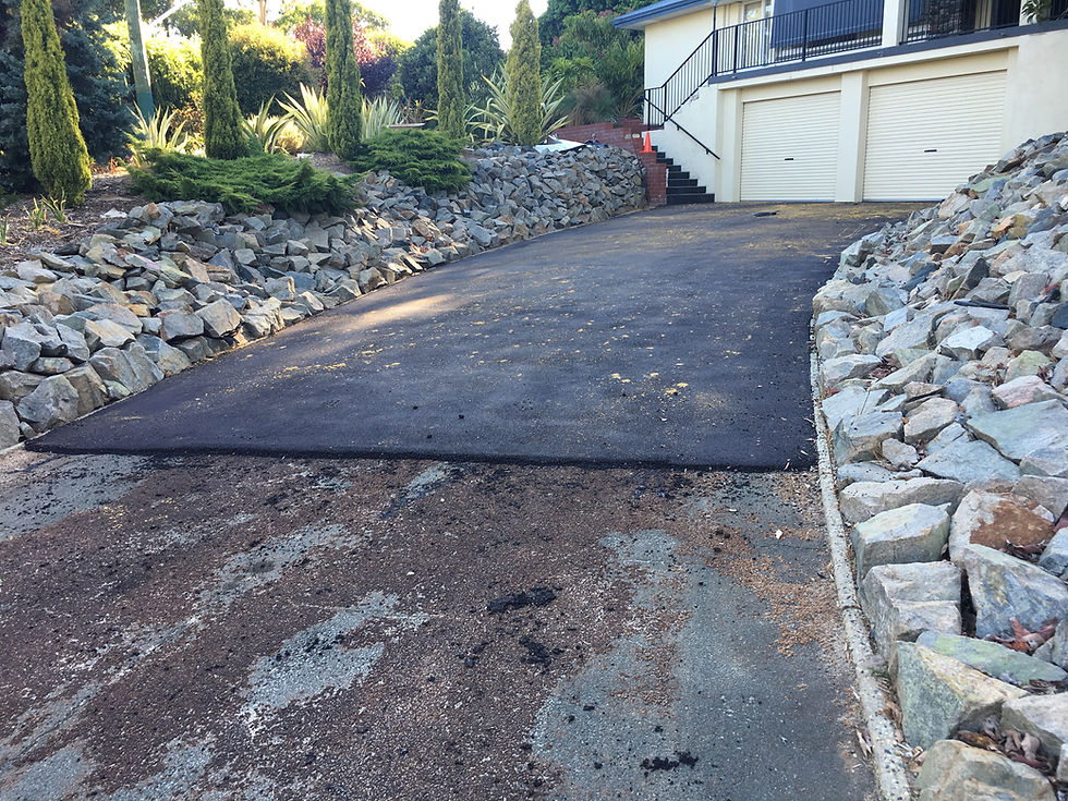 Gooseberry Hill driveway resurface flush concrete kerb