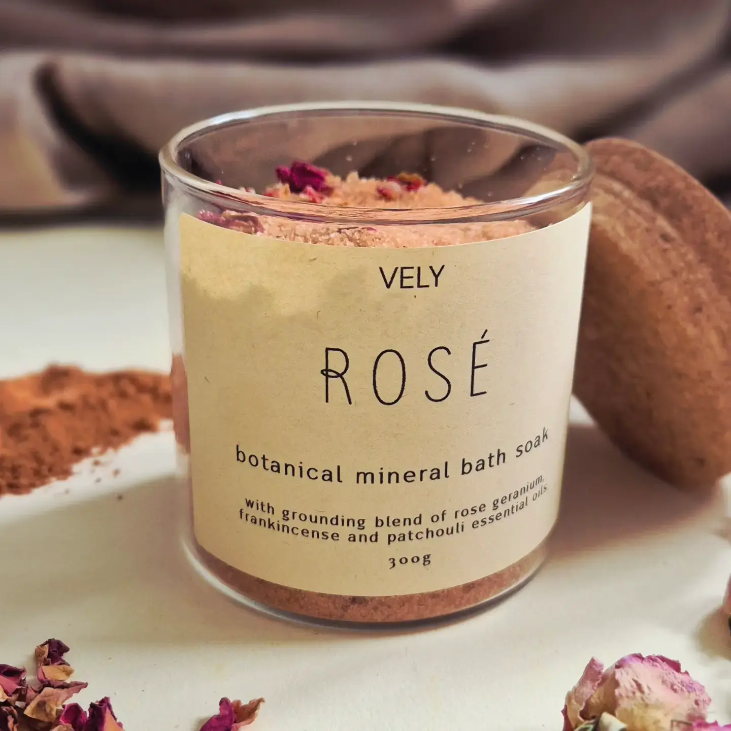 "Rose" Mineral Bath Salts