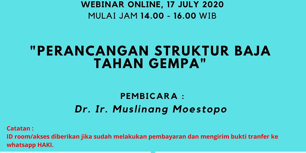 "Perancangan Struktur Baja Tahan Gempa"