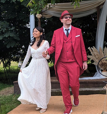 Iain Luke Jones and his Wife Sekki