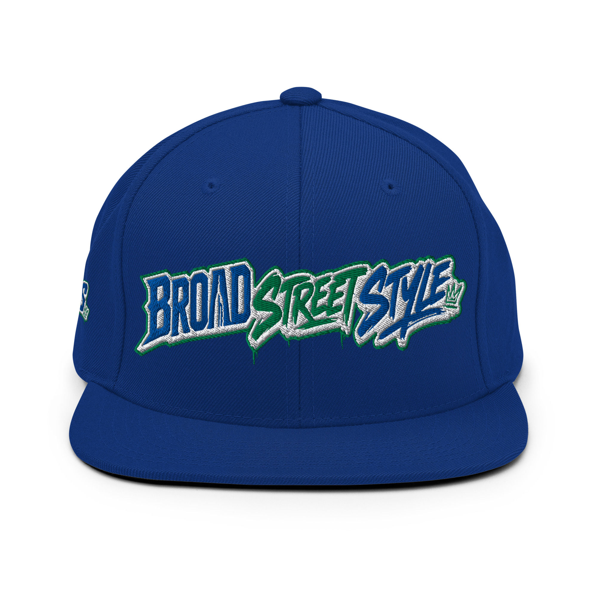 Broad Street Style™️ Embroidery Classic Snapback Hat | Yupoong 6089M