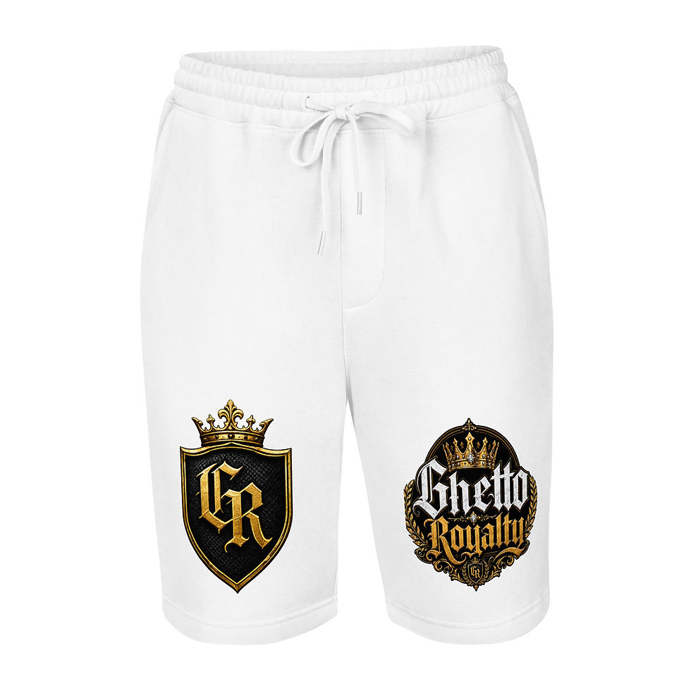 Thumbnail: GHETTO ROYALITY™️Men's Fleece Shorts | Independent Trading Co