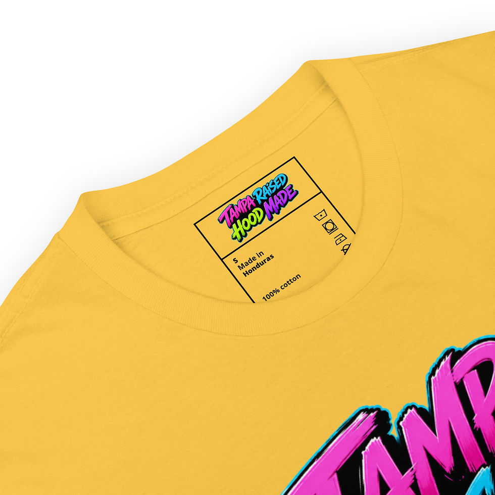 Thumbnail: TAMPA RAISED HOOD MADE™️ Unisex Basic Softstyle T-Shirt | Gildan 64000
