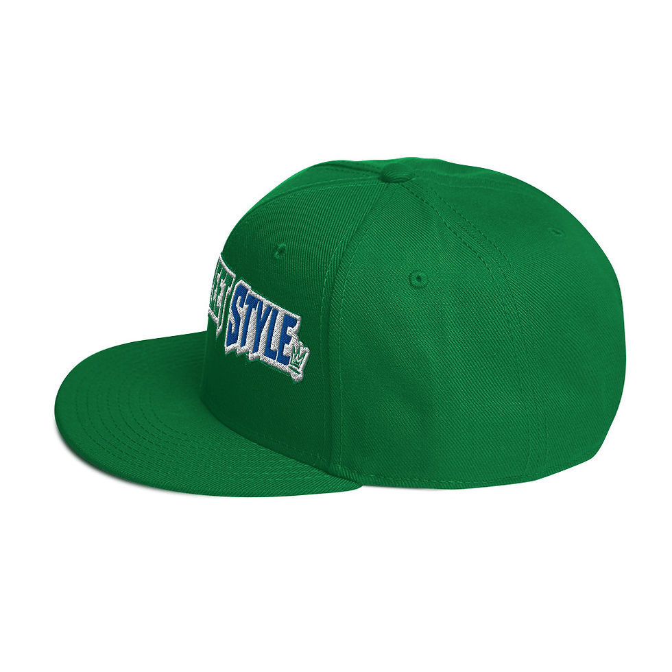 Thumbnail: Broad Street Style™️ Embroidery Otto 125-978 Snapback Hat 