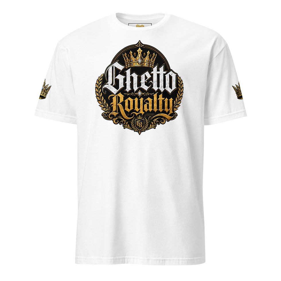 Thumbnail: GHETTO ROYALITY™️ DTG Print Unisex Softstyle T-Shirt | Gildan 64000