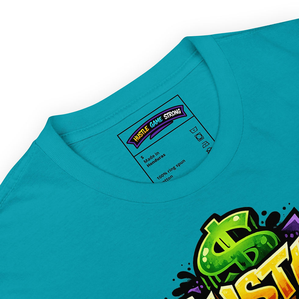 Thumbnail: Hustle Game Strong™️ DTG Print Basic Softstyle T-Shirt | Gildan 64000