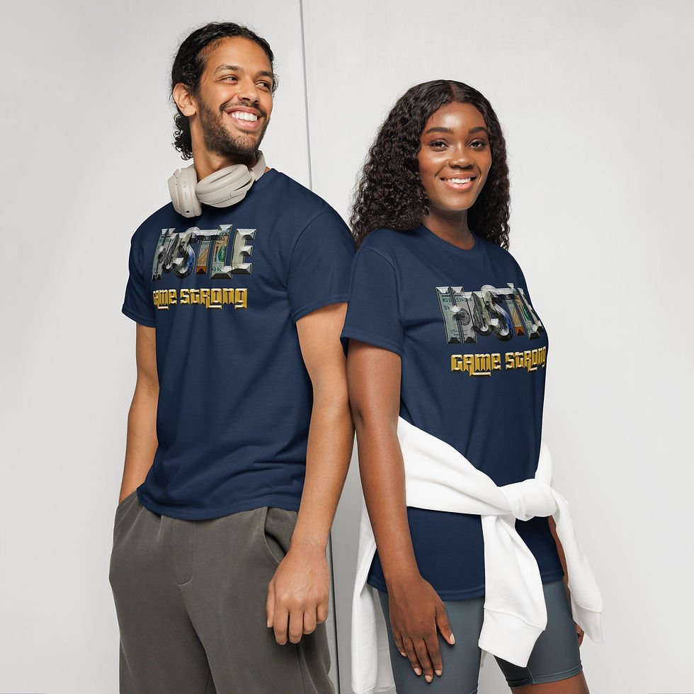 Thumbnail: Hustle Game Strong™️ DTFlex Unisex Sports Gildan 8000 DryBlend® T-Shirt