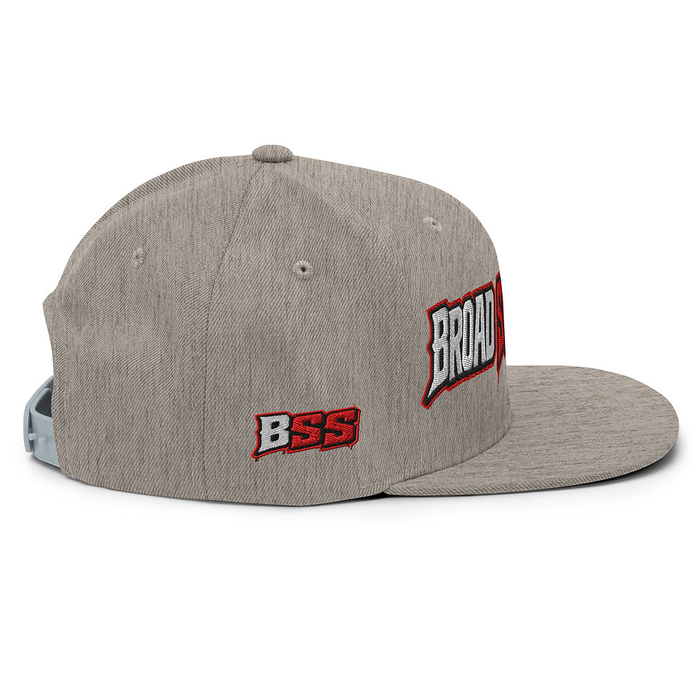 Thumbnail: BROAD STREET STYLE™️ Embroidery Yupoong 6089M Classic Snapback Hat