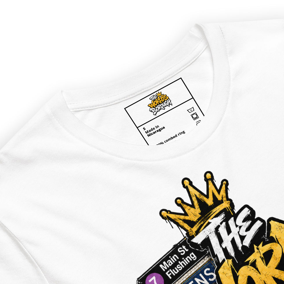 Thumbnail: THE WORLDS BOROUGH™️Unisex Staple | Bella + Canvas 3001 T-shirts