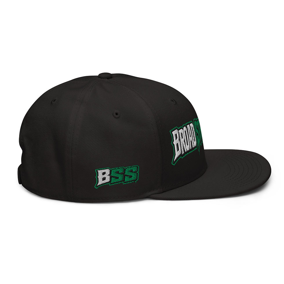 Thumbnail: BROAD STREET STYLE™️ Embroidery Otto Cap 125-978 Snapback Hat