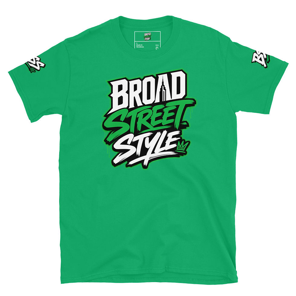 Thumbnail: BROAD STREET STYLE™️ DTG Print Basic Softstyle T-Shirt | Gildan 64000