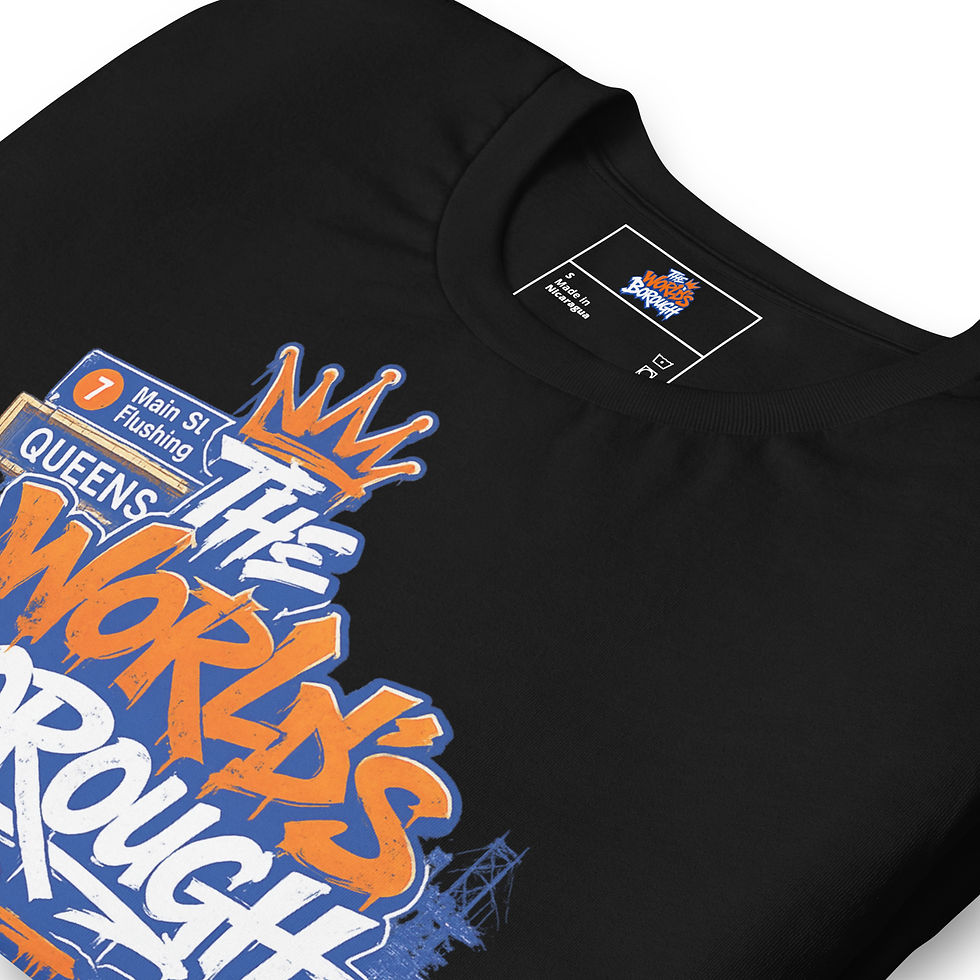 Thumbnail: THE WORLDS BOROUGH™️Unisex Staple | Bella + Canvas 3001 T-shirts
