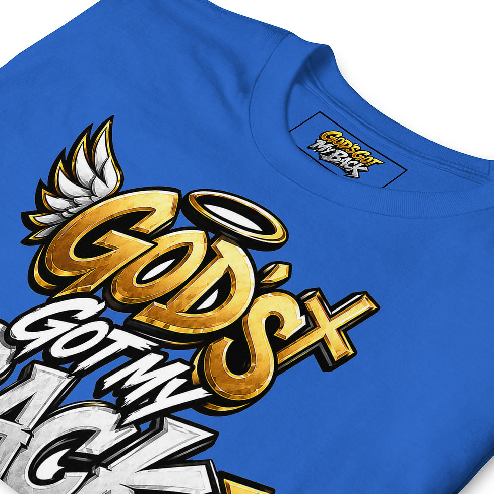 Thumbnail: GOD'S GOT MY BACK™️ DTG Print Unisex Softstyle T-Shirt | Gildan 64000