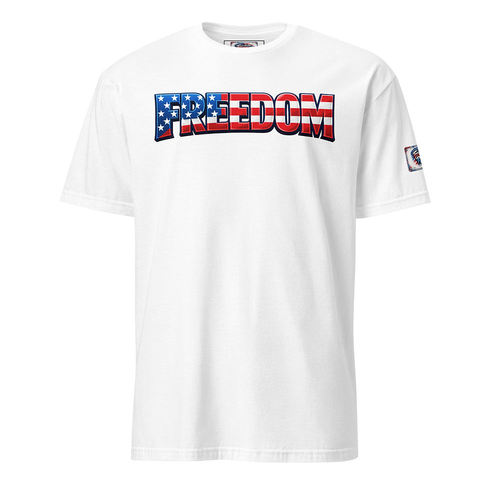 Thumbnail: FREEDOM ROAD™️ DTFlex Print Unisex Basic Softstyle T-Shirt | Gildan 64000