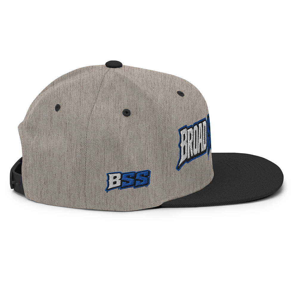 Thumbnail: BROAD STREET STYLE™️ Embroidery Yupoong 6089M Classic Snapback Hat