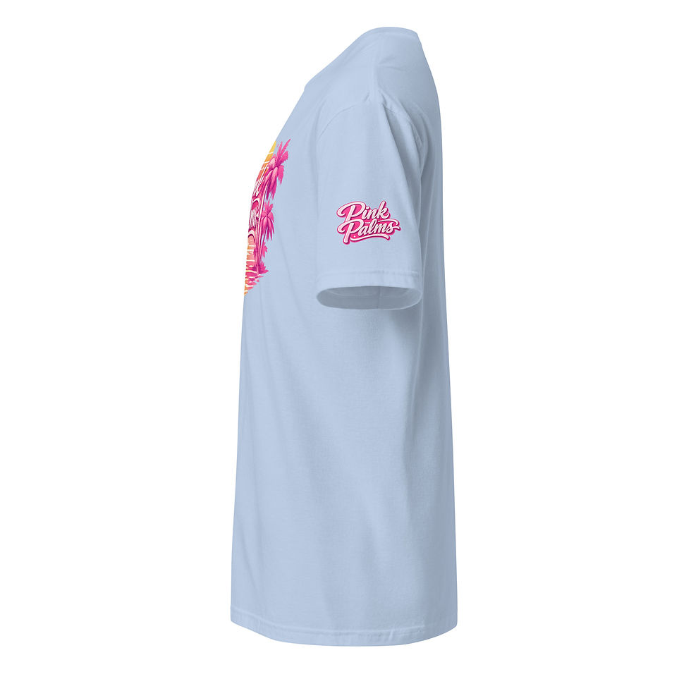 Thumbnail: PINK PALMS™️ DTG Print Basic Softstyle T-Shirt | Gildan 64000