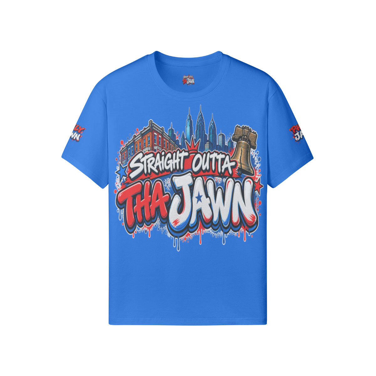 STRAIGHT OUTTA THA JAWN™ DTG Print Softstyle T-shirt