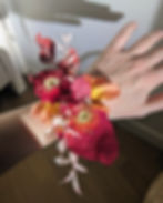 Bracelet DIY fleurs séchées