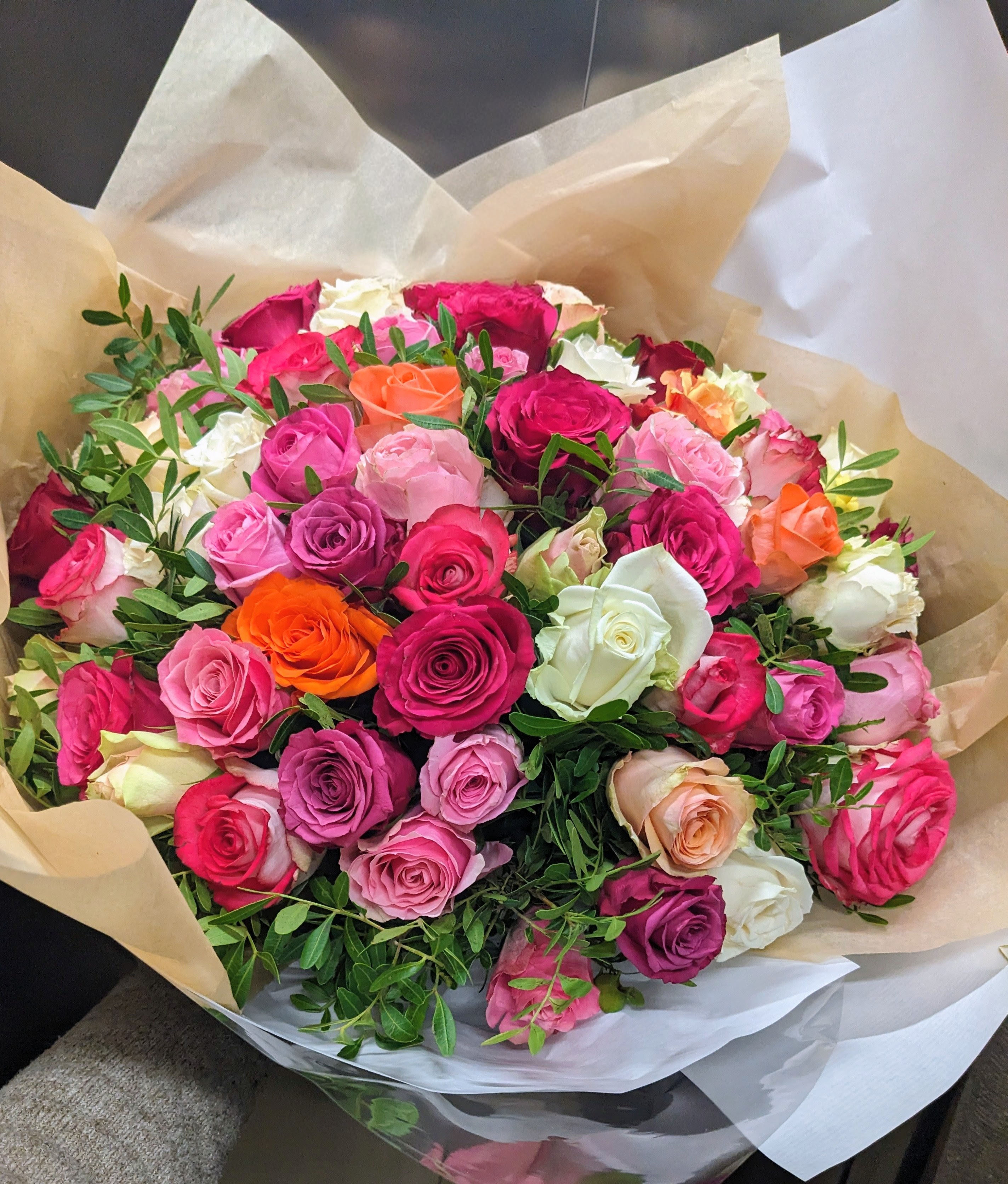 Bouquet de roses