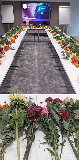 atelier floral diy bouquet de fleurs hermes