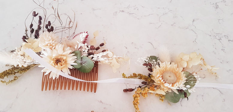 Clémentine artisan fleuriste à Le Plessis-Robinson, spécialisée dans le mariage prépare et installe toute la décoration florale de votre mariage sur Paris, dans les Hauts-de-Seine, les Yvelines et l'Essonne.