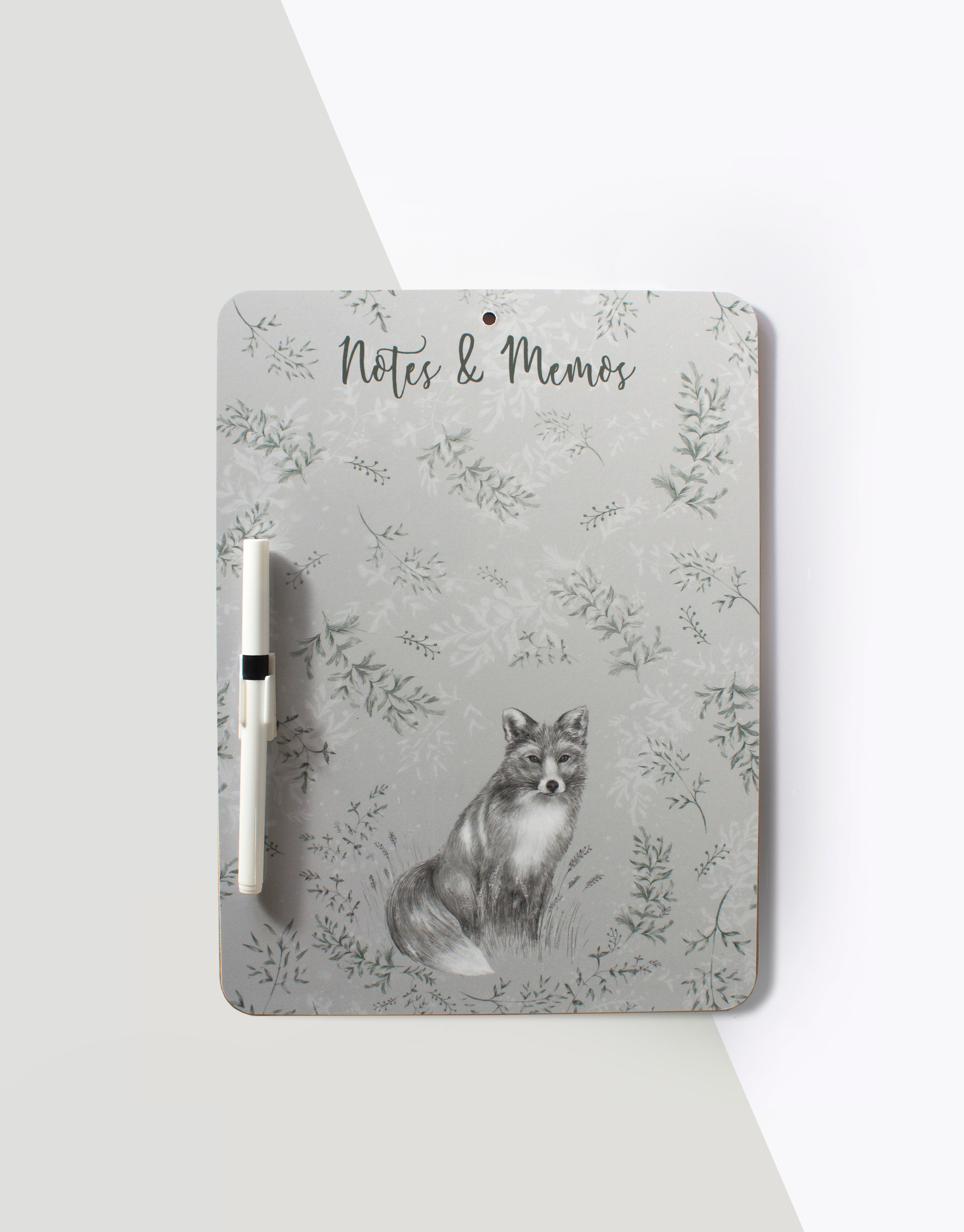 Fox & Fern Memo Board