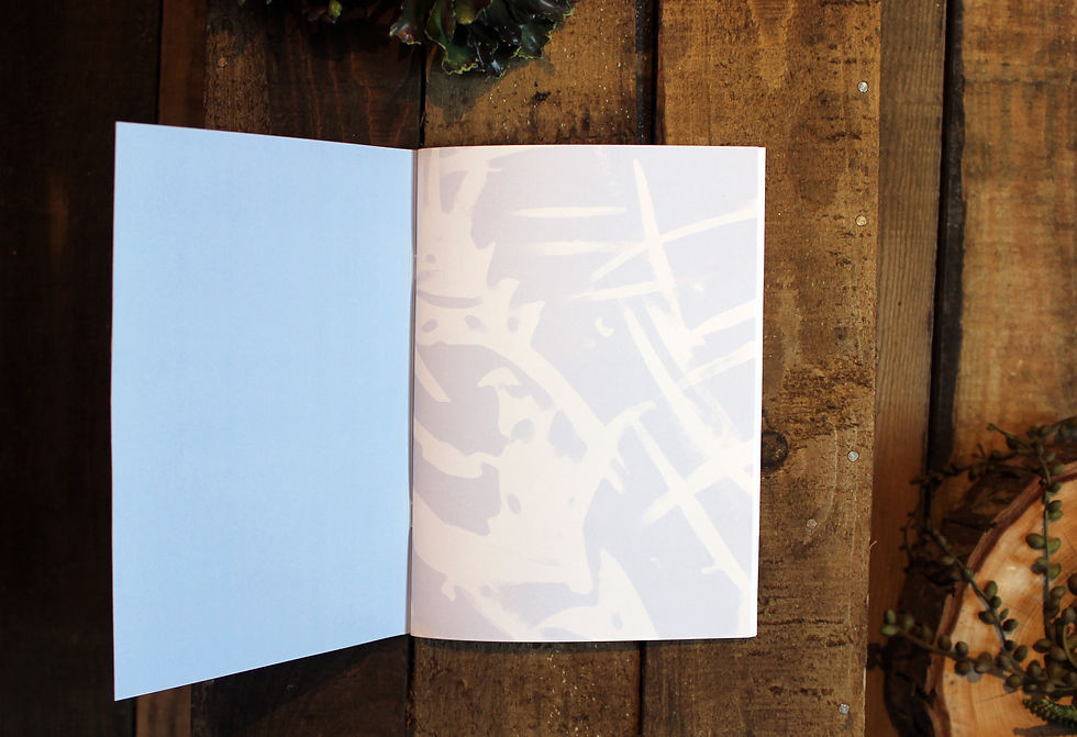 Thumbnail: Abstract Floral Notebook