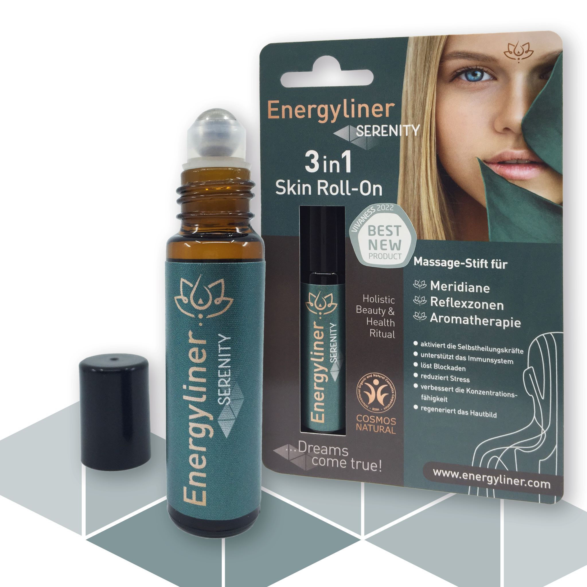 Energyliner Serenity / 3 in 1 Skin Roll-On / 10ml