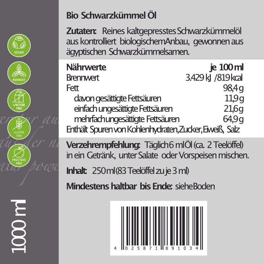 Miniaturbild: Schwarzkümmelöl BIO